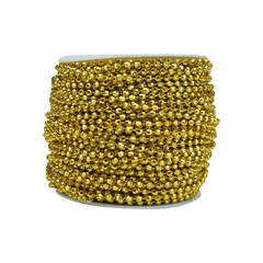 Rollo de Perla Inyectada Facetada 4 mm x 50 mt