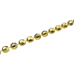 Rollo de Perla Inyectada Facetada 6 mm x 30 mt - comprar online