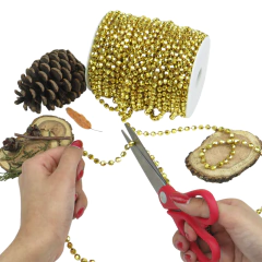 Rollo de Perla Inyectada Facetada 6 mm x 30 mt en internet