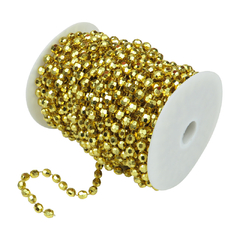 Rollo de Perla Inyectada Facetada 8 mm x 20 mt - comprar online