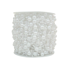 Rollo de Perla Inyectada Lisa 8 y 3 mm x 60 mt - tienda online