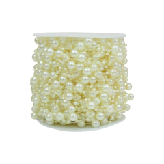 Rollo de Perla Inyectada Lisa 8 y 3 mm x 60 mt en internet