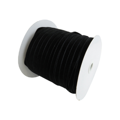 Cinta de Terciopelo Negra 1 cm - tienda online