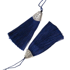 Fleco de Hilo de Seda con Capuchon 8 cm - ALMACEN DE ARMADO