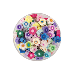 Formas Fimu Flores Margaritas Multicolor