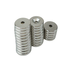 Imagen de Iman de Neodimio Redondo Fresado 20x11x4MM