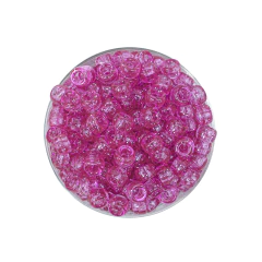 Plastico Pase Ancho Transparente Con Glitter 06 x 09 mm en internet