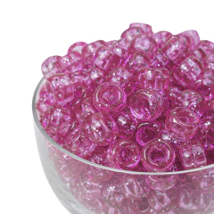 Plastico Pase Ancho Transparente Con Glitter 06 x 09 mm - comprar online