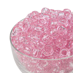 Imagen de Plastico Pase Ancho Transparente Con Glitter 06 x 09 mm