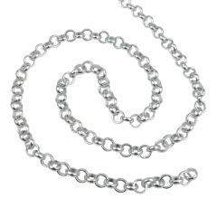 Cadena de Aluminio Rolon BL 6mm x metro