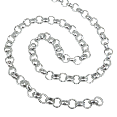 Cadena de Aluminio Rolon BL 8mm x metro