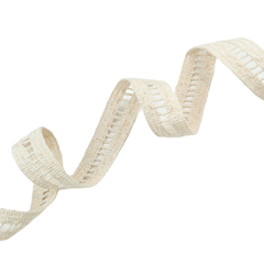 Puntilla Entredos Moda 20mm Crudo - ALMACEN DE ARMADO