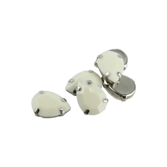 Gemas Engarzada Opaca Gota 13x18 mm