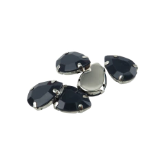 Gemas Engarzada Opaca Gota 13x18 mm