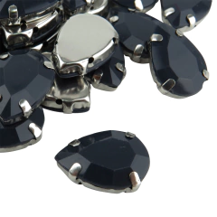 Gemas Engarzada Opaca Gota 13x18 mm en internet