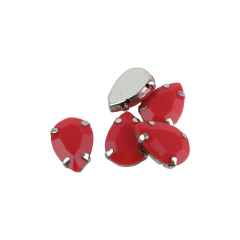 Gemas Engarzada Opaca Gota 13x18 mm - ALMACEN DE ARMADO