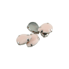 Gemas Engarzada Opaca Gota 13x18 mm