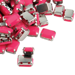 Gemas Engarzada Opaca Rectangular 06x08 mm en internet