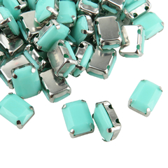 Gemas Engarzada Opaca Rectangular 06x08 mm en internet