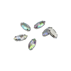 Gemas Engarzada Tornasol Semilla 07x15 mm