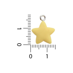 Dijes de Resina Estrella - tienda online