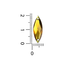 Gemas Para Coser Facetadas Semilla Navette 7x21 mm en internet