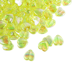 Corazon de Plastico Tornasolados - tienda online