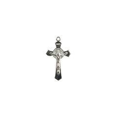 Dijes de Fundicion Cruces en Punta con Cristo