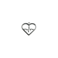 Dijes de Fundición Corazón con Pulso