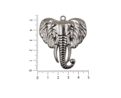Dijes de Fundición Animales Cabeza Elefante Grande - comprar online