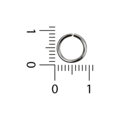 Argolla De Union Acero 1.0x0.8mm - comprar online