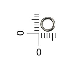 Argolla De Union Acero 1.0x0.6mm - comprar online