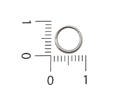 Argollas 8 mm x 1.0 mm Niquel - comprar online