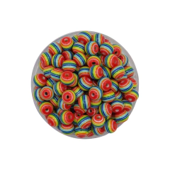 Bolitas Rayadas de Colores 8MM - tienda online
