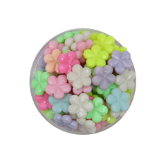 Plastico Pastel Flor Plana Chica Pase Chica