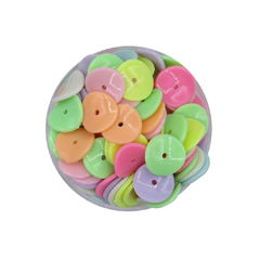 Plastico Pastel Redondo Ondulado