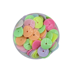 Plastico Pastel Redondo Ondulado