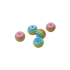 Bolitas Rayadas de Colores 8MM - comprar online