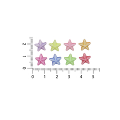 Plastico Infantil Fondo Rosa Estrellas - comprar online