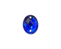 Imagen de Gemas Para Coser Facetadas Oval 18x25 mm x 50/250 unidades