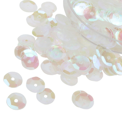 Lentejuelas Sueltas Transparentes 8mm - comprar online