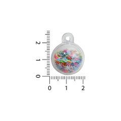 Dijes de Resina Bolita Rellena - comprar online