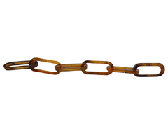 Cadena de Acrilica Carey x 100 unidades (mod.c)