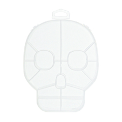 Caja Plástica Calavera 15 divisiones