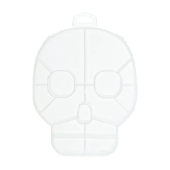 Caja Plástica Calavera 15 divisiones