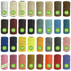 Hilo Encerado 70 mts x 10 unidades Surtidos - comprar online