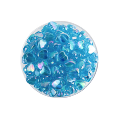 Corazon de Plastico Tornasolados - comprar online