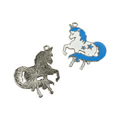Unicornio con Estrellas Esmaltado x 5 unidades - ALMACEN DE ARMADO