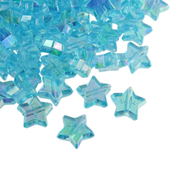 Imagen de Estrellas de Plastico Tornasoladas