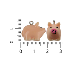 Dijes de Resina Cerdito - comprar online